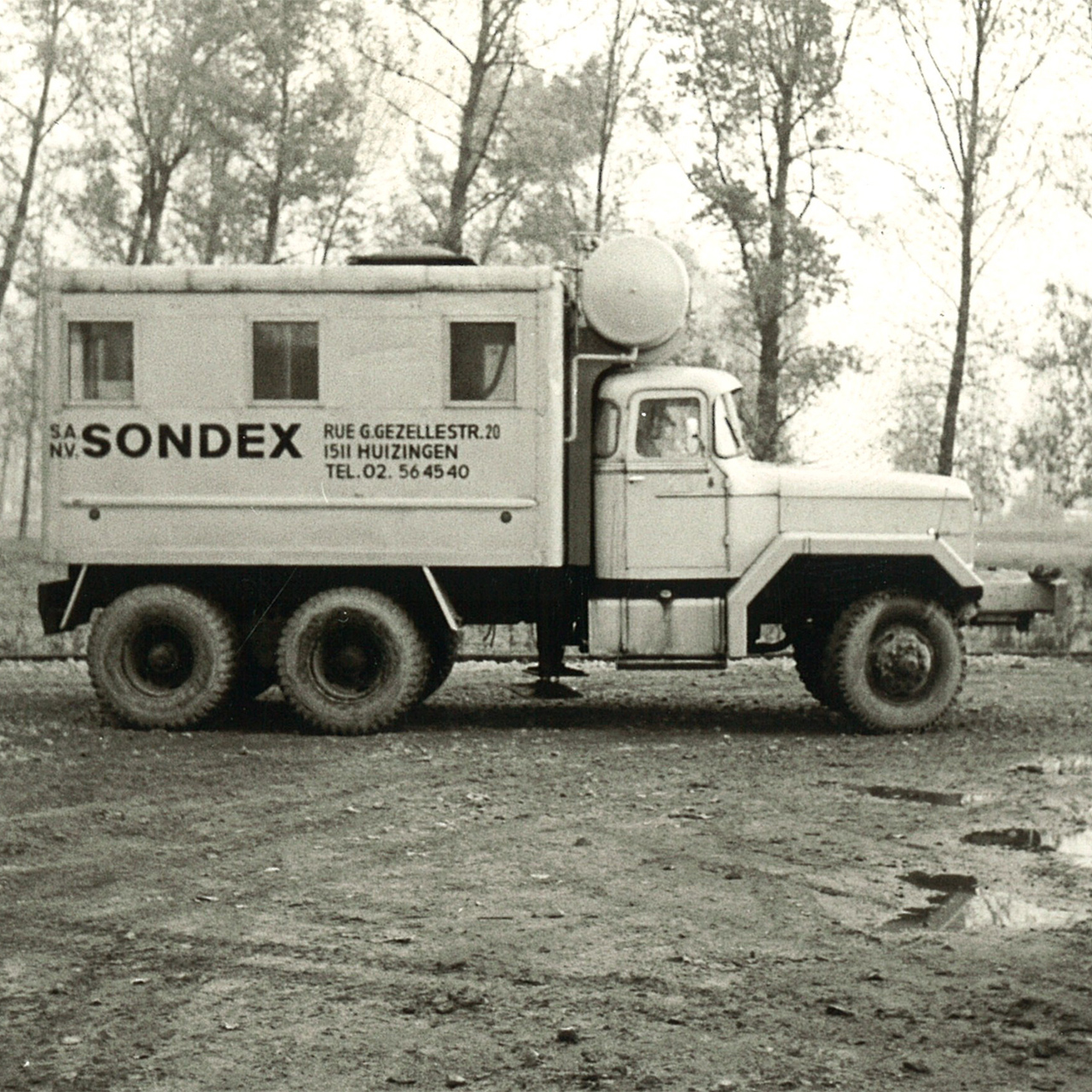 Sondex-sondeerwagen uit 1973